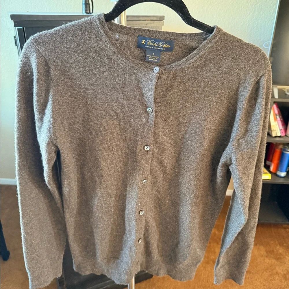 Brooks Brothers Women's Sweater Brown - Picture 4 of 6